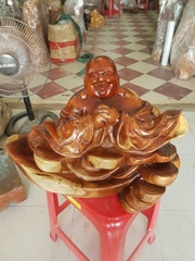 Di Lặc chúc phúc cẩm lai 50x32x28