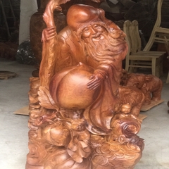 ông thọ ôm đào tiên