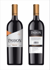 RƯỢU VANG PASION Carbernet Sauvignon Reserva 750ml - 14% RƯỢU VANG PASION Carbernet Sauvignon Reserva 750ml - 14%