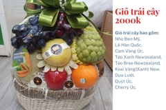 Giỏ Trái Cây 700K Mã HL7088