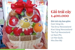 Giỏ Trái Cây 1200k Mã HL1201