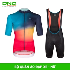 Bộ quần áo đạp xe các đội đua NỮ - M