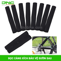 Miếng bọc bảo vệ khung sườn xe đạp tại càng xích xe đạp DNG01
