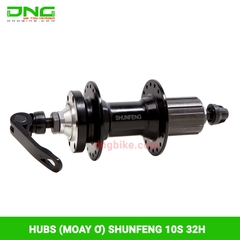 Hub (Moay ơ) xe đạp SHUNFENG 10S 32 lỗ