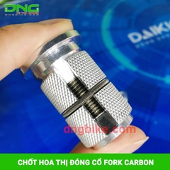 Chốt chén cổ đóng Phuộc xe đạp Carbon