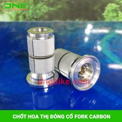 Chốt chén cổ đóng Phuộc xe đạp Carbon