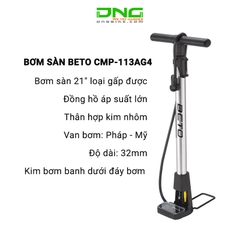 Bơm sàn xe đạp gập được BETO CMP-113AG4