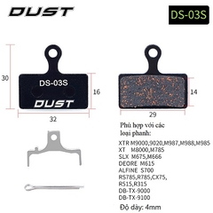 Má phanh đĩa xe đạp DUST