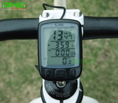 Đồng hồ xe đạp SUNDING SD-563A Có dây