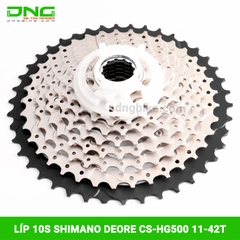 Líp xe đạp 10S SHIMANO DEORE HG500-10 11-42T