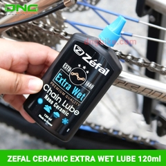 Dầu tra xích xe đạp ZEFAL CERAMIC EXTRA WET LUBE 120ml