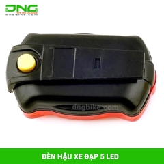 Đèn hậu xe đạp 5 led-HBM