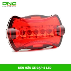 Đèn hậu xe đạp 5 led-HBM