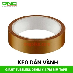 Keo dán vành xe đạp GIANT Tubeless 26mm x 4.7m rim tape