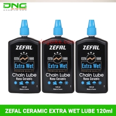 Dầu tra xích xe đạp ZEFAL CERAMIC EXTRA WET LUBE 120ml