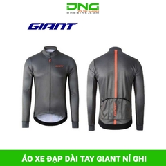 Áo đạp xe dài tay GIANT NỈ ấm mùa đông