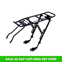 Baga xe đạp chở hàng kẹp sườn