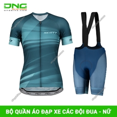 Bộ quần áo đạp xe các đội đua NỮ - L