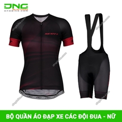 Bộ quần áo đạp xe các đội đua NỮ - XL