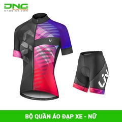 Bộ quần áo đạp xe các đội đua NỮ - L