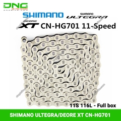 Xích xe đạp SHIMANO ULTEGRA/DEORE XT CN-HG701 11S 116L Full Box