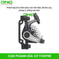 Cụm phanh đĩa cơ xe đạp TOOPRE