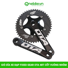 Giò dĩa xe đạp Fixed Gear OTA 48T cốt vuông nhôm