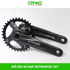 Giò dĩa xe đạp RETROSPEC 34T