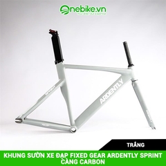 Khung sườn xe đạp Fixed Gear ARDENTLY SPRINT càng carbon