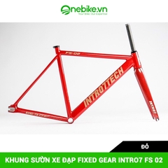 Khung sườn xe đạp Fixed Gear INTRO7 FS 02