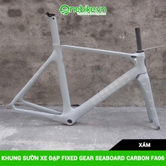 Khung sườn xe đạp Fixed Gear SEABOARD CARBON FA06