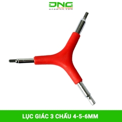 Lục giác xe đạp 3 chấu 4mm 5mm 6mm