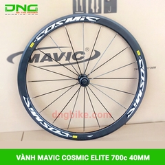 Vành bộ xe đạp đua MAVIC COSMIC Elite 700c 40mm - Phanh đĩa 6 ốc
