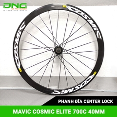 Vành bộ xe đạp đua MAVIC COSMIC Elite 700c 40mm - Phanh đĩa Center Lock