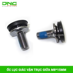 Ốc lục giác vặn trục giữa xe đạp M8x15mm