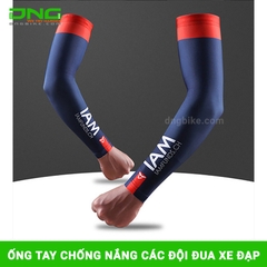 Ống tay chống nắng các đội đua xe đạp