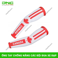 Ống tay chống nắng các đội đua xe đạp