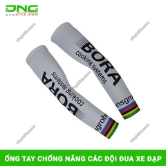 Ống tay chống nắng các đội đua xe đạp