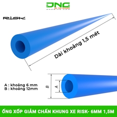 Ống xốp giảm chấn bên trong khung xe RISK- 6mm 1,5m