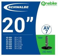 Ruột xe đạp SCHWALBE-20 inch