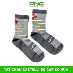 Tất chân đi xe đạp CASTELLI Bọ cạp cổ vừa