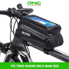 Túi điện thoại treo khung xe đạp chống nước WILD MAN SX3 - OD