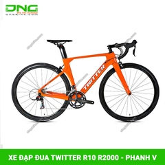 Xe đạp đua TWITTER R10 R2000-V- Ghi đông carbon