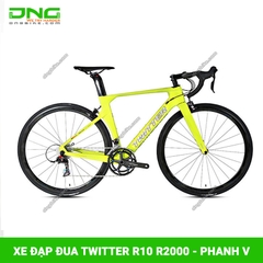 Xe đạp đua TWITTER R10 R2000-V- Ghi đông carbon