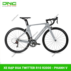 Xe đạp đua TWITTER R10 R2000-V- Ghi đông carbon