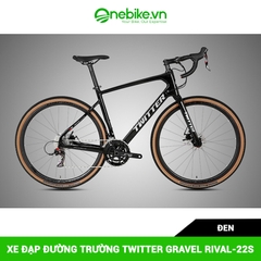 Xe đạp đường trường TWITTER GRAVEL RIVAL-22S-D- Ghi đông nhôm