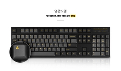 Bàn phím cơ Leopold FC900RBT Ash Yellow - Blue Switch