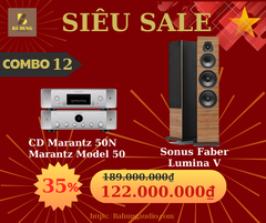 Loa Sonus Faber Lumina V + Amply Marantz Model 50 + CD Marantz 50N