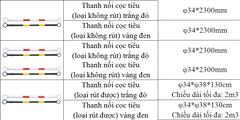 Thanh nối cọc tiêu