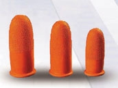 Orange Anti-slip Finger Cots Orange Anti-slip Finger Cots